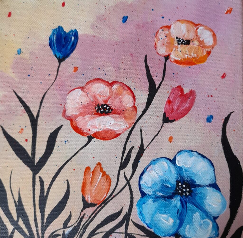 Peinture de Fleurs